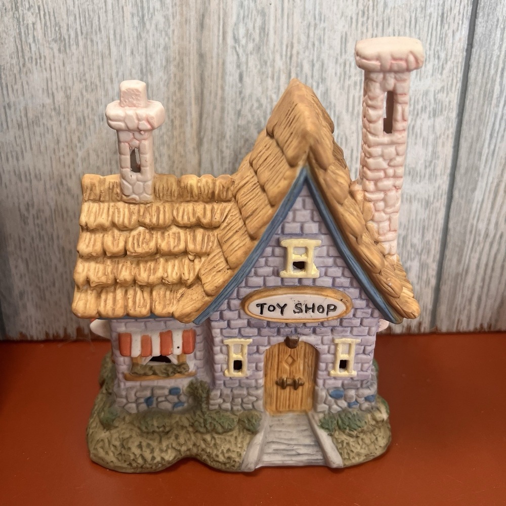 Vtg‎ Ceramic Toy Shop Building for Easter Village REPLACEMENT PIECE christmas